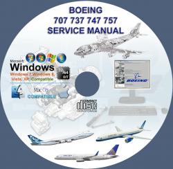 Boeing 707 737 747 757 Service Repair Technical Manual on CD | www ...
