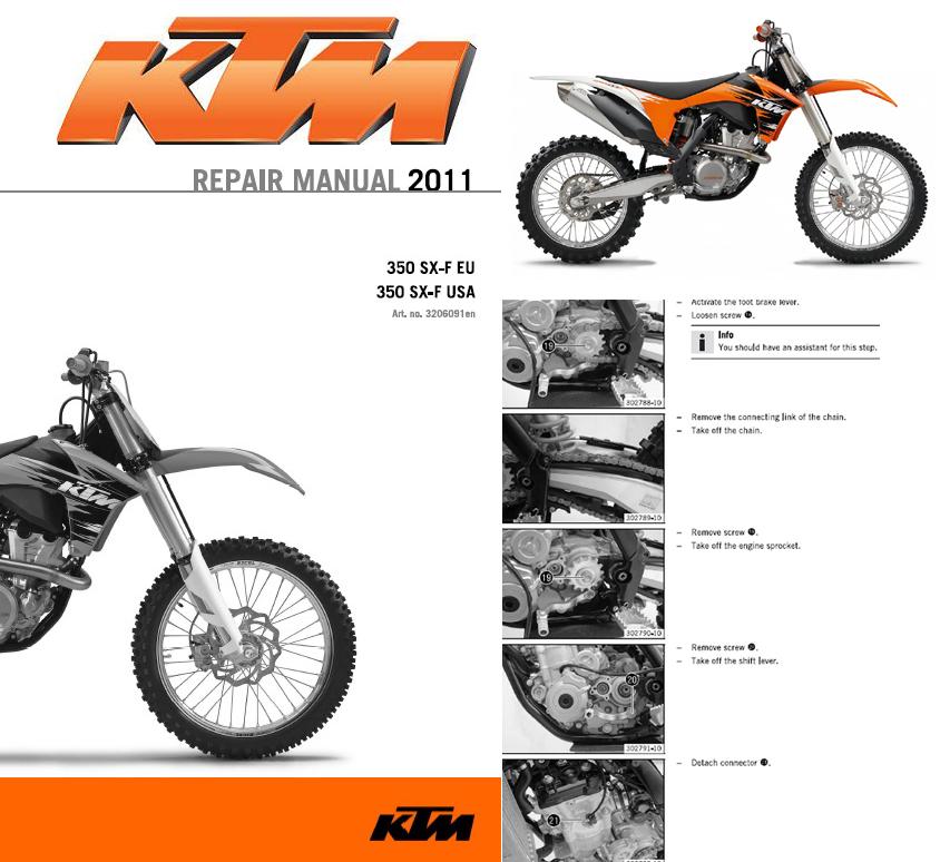 ktm repair manual 2011
