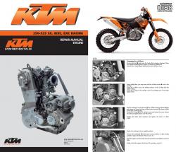 KTM 250 400 450 520 525 SX MXC EXC RACING SERVICE REPAIR ... ktm 520 engine diagram 
